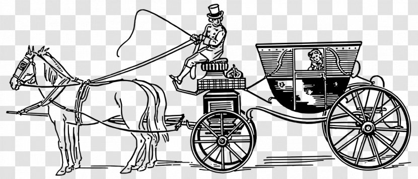 Horse Harnesses Carriage Coachman Transparent PNG