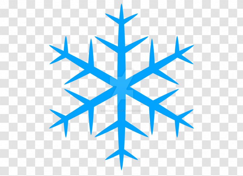 Snowflake Flat Design - Snowflakes Transparent PNG