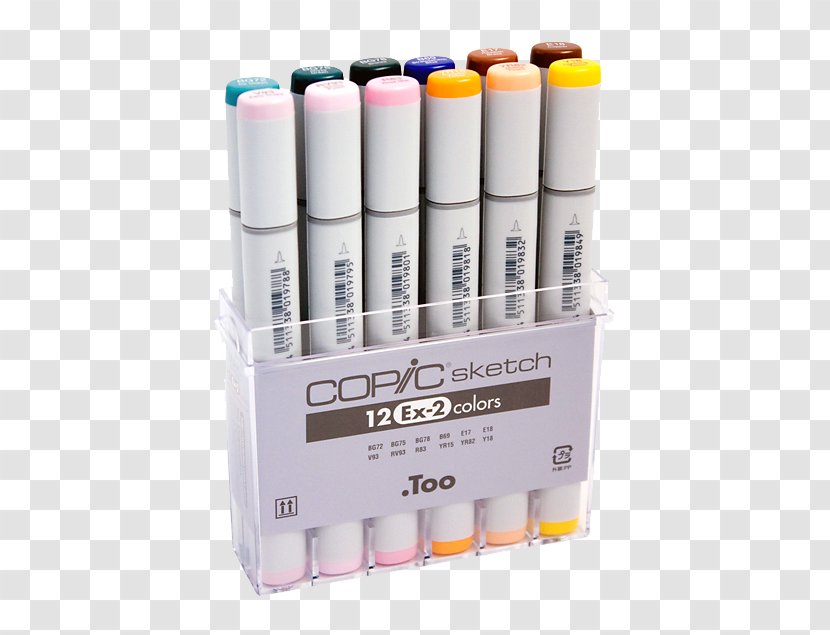 Copic Paper Marker Pen Drawing Sketch - Frame - Coloring Pens Transparent PNG