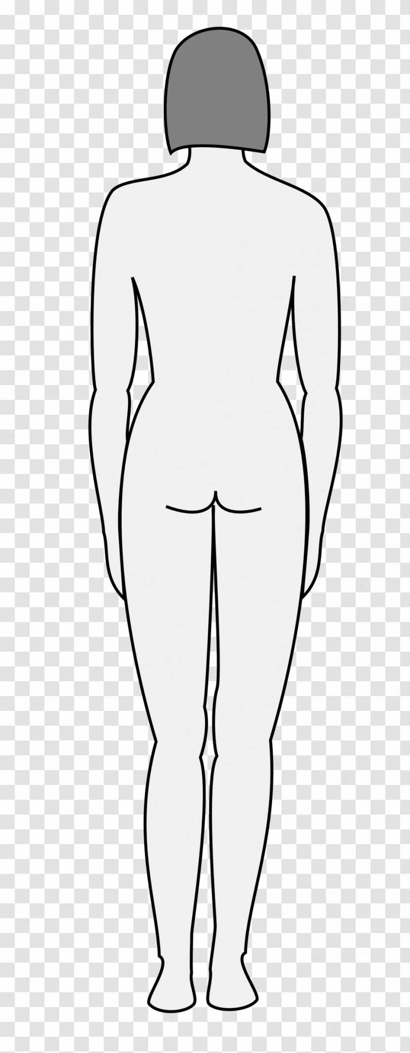 Female Woman Human Body Silhouette Transparent PNG