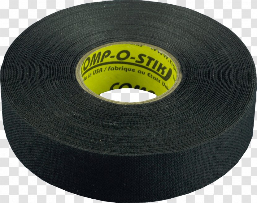 Adhesive Tape Hockey Sticks Gaffer North American Tapes Llc - Material - Black Transparent PNG