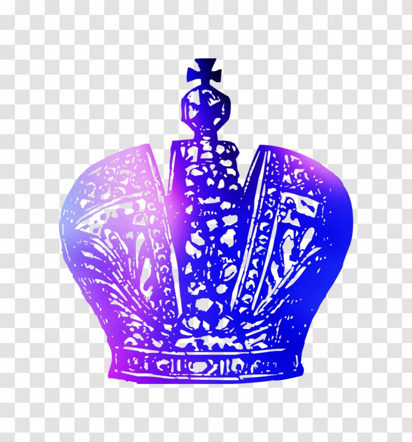 Font Imperial Crown Of Russia Purple - Violet Transparent PNG