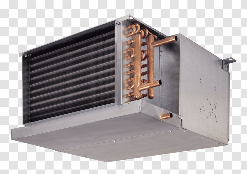 Fan Coil Unit Air Handler Chiller Ceiling Fans - Conditioning - Hvac Transparent PNG