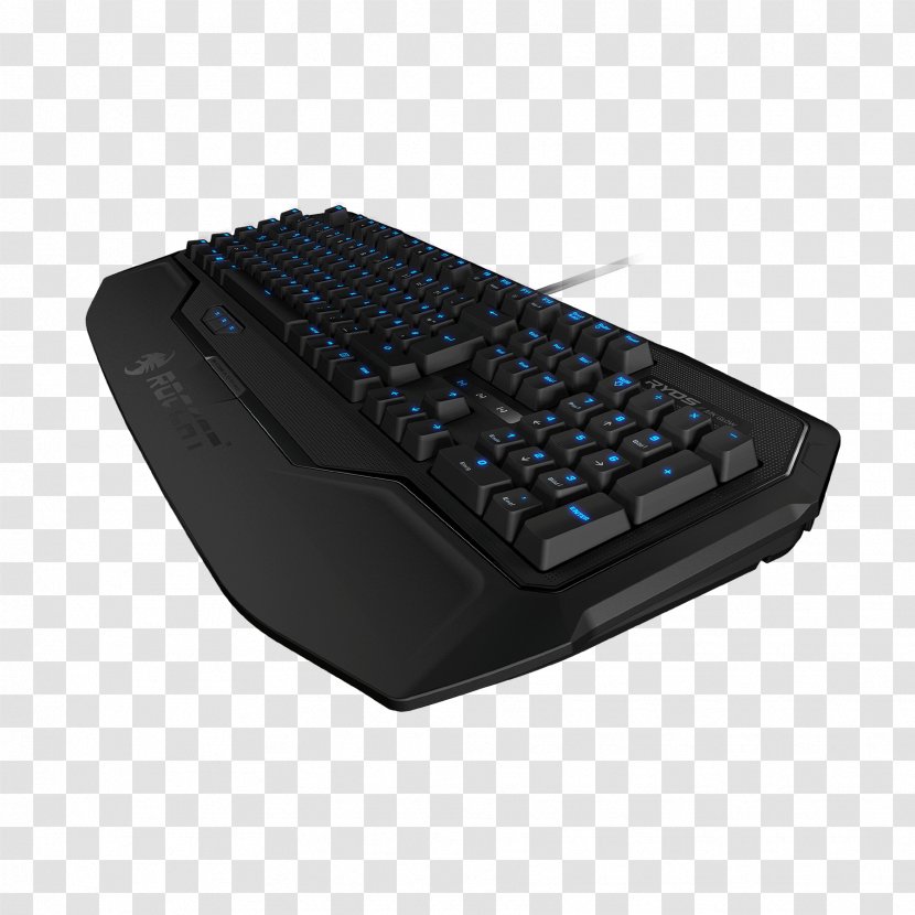 Computer Keyboard Roccat Mouse Electrical Switches Gaming Keypad - Technology Transparent PNG
