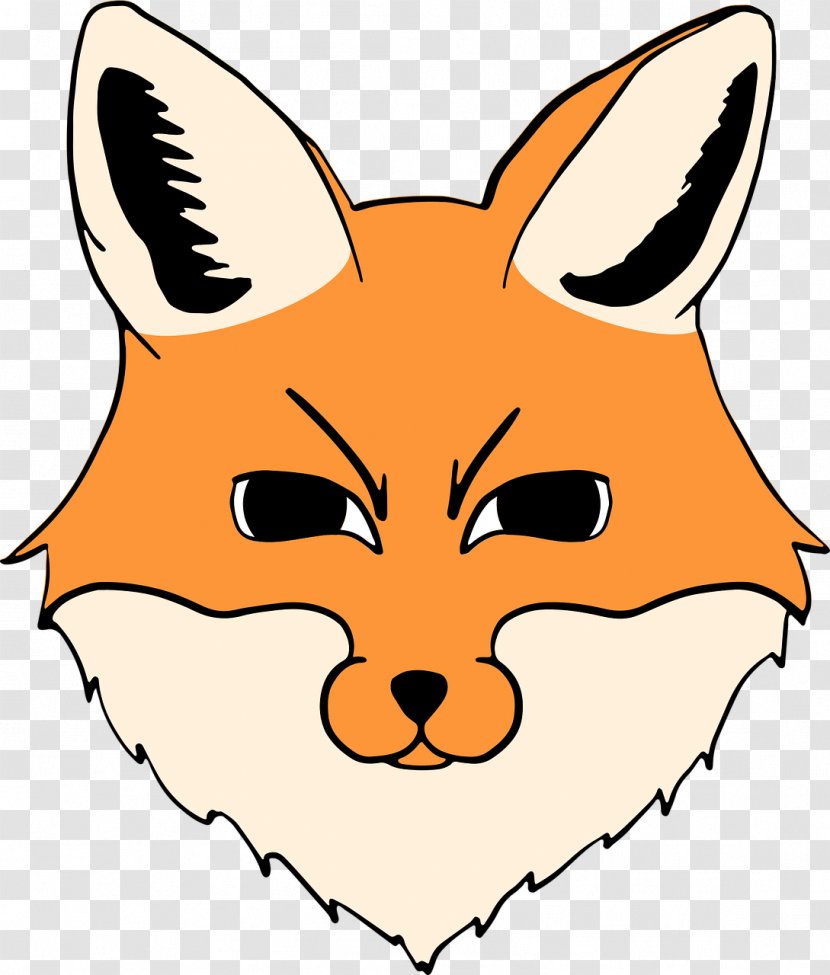 Red Fox Cartoon - Paw Transparent PNG