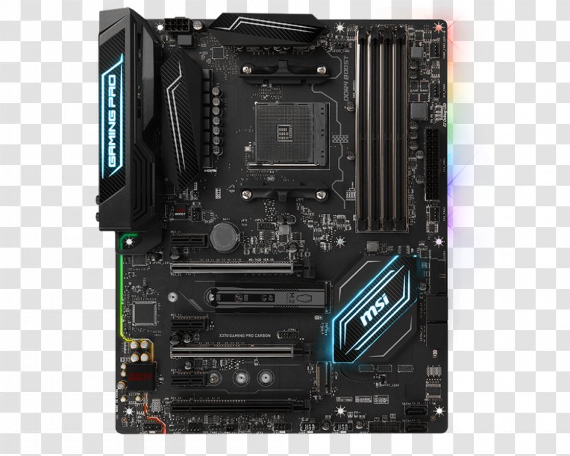 Socket AM4 Motherboard DDR4 SDRAM PCI Express ATX - Personal Computer - Power Transparent PNG