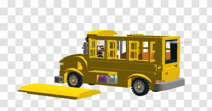 Motor Vehicle Model Car Bus Yellow - Transport Transparent PNG