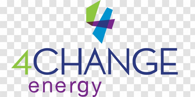 4Change Energy Logo Electricity Brand - Xoom Llc Transparent PNG