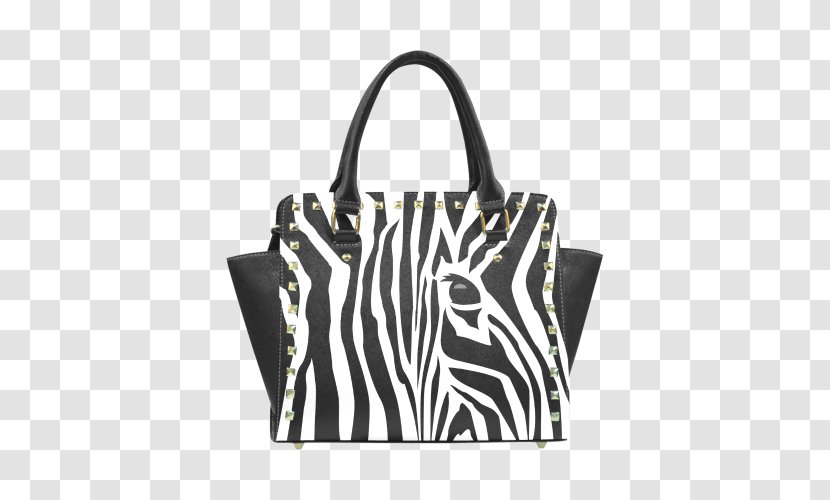 Tote Bag Handbag Leather Messenger Bags - Denim - Animal Stripes Transparent PNG
