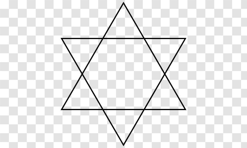 Star Of David Sacred Geometry Hexagram - Overlapping Circles Grid Transparent PNG