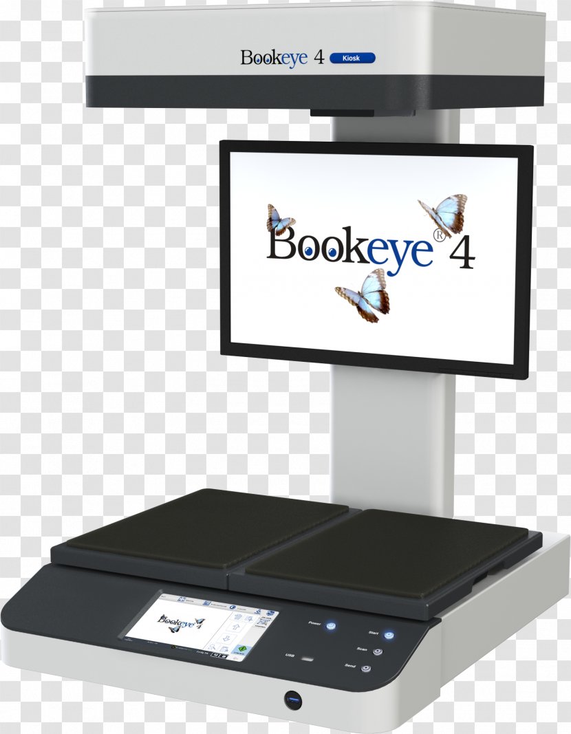 Book Scanning Image Scanner Document Digitization - Multimedia Transparent PNG