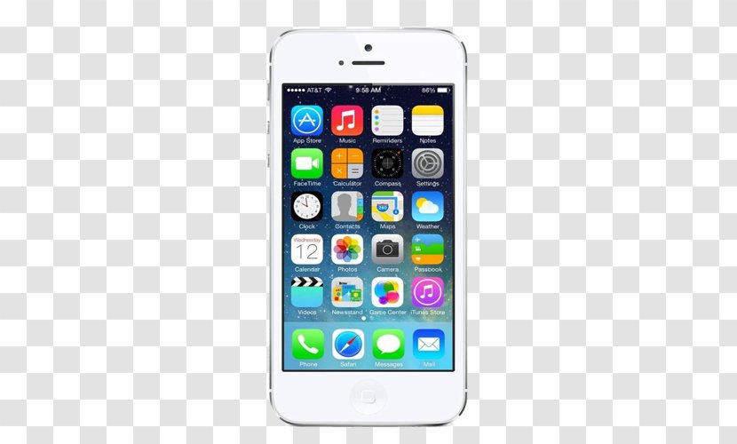 IPhone 5 7 Apple 32 Gb Telephone - Communication Device Transparent PNG