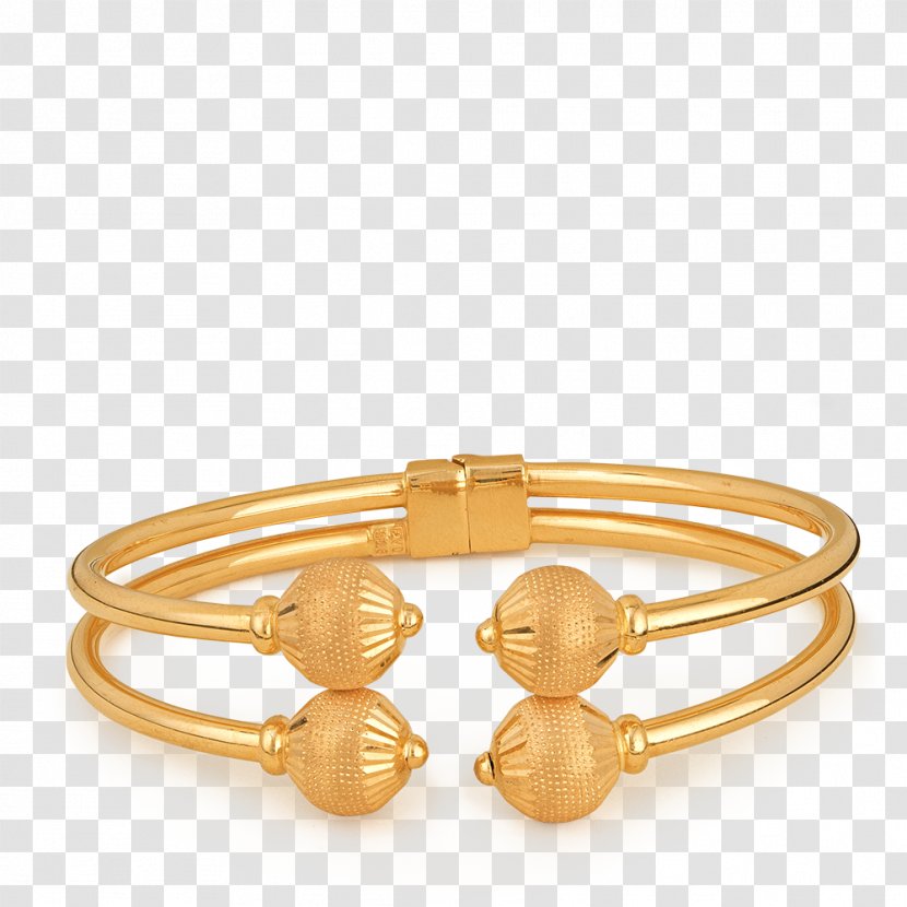Bangle Bracelet Jewellery Gold Kara - Charms Pendants - Golden Sparkle Transparent PNG