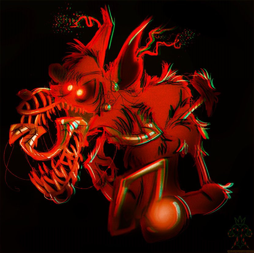 Five Nights At Freddy's 4 3 Freddy's: Sister Location Nightmare - Organism - Foxy Transparent PNG