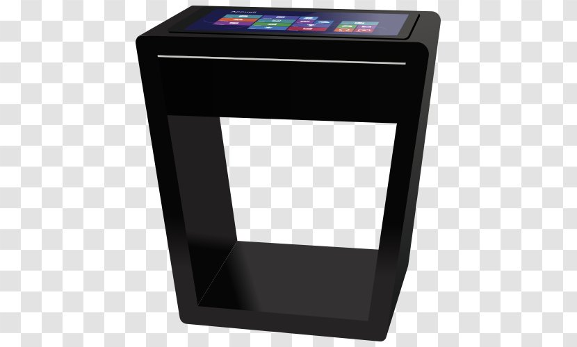 Table Interactivity Borne Interactive Touchscreen Digital Signs - Furniture - Garden Plan Transparent PNG