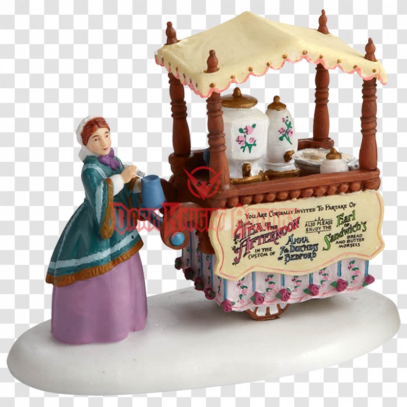 Victorian Era Department 56 Dickens Village Chelsea Market Tea Monger Christmas Tree Transparent PNG