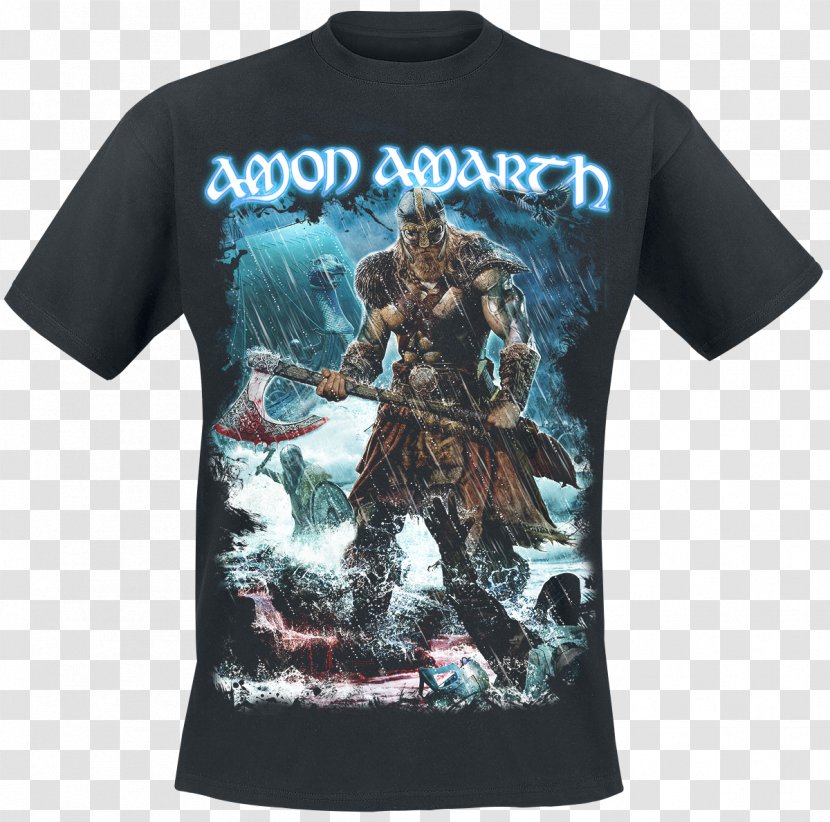 T-shirt Amon Amarth Jomsviking Deceiver Of The Gods - Jacket Transparent PNG