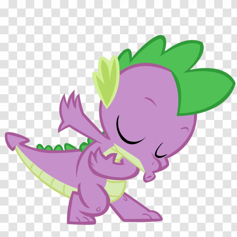 Spike Rainbow Dash Pinkie Pie - Cartoon Transparent PNG