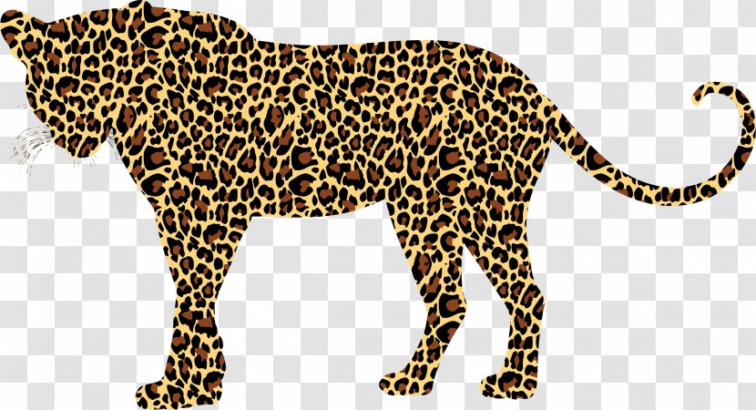 Leopard Felidae Cheetah Jaguar Clip Art - Big Cats Transparent PNG