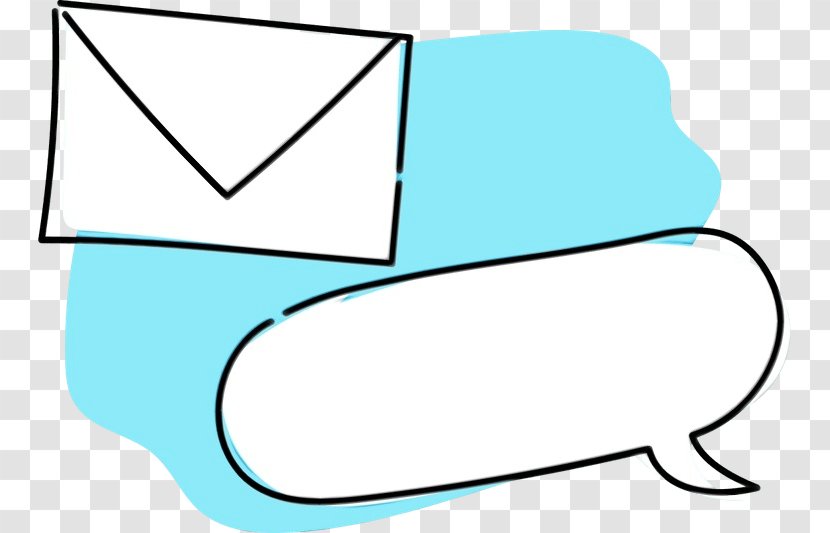 Email Marketing - Webmail - Turquoise Line Art Transparent PNG