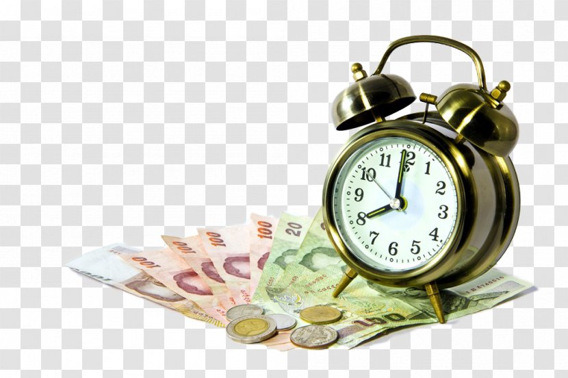 Time Alarm Clock Money - Cryptocurrency - Is Transparent PNG