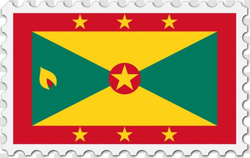 Flag Of Grenada Guyana National - Caribbean Transparent PNG