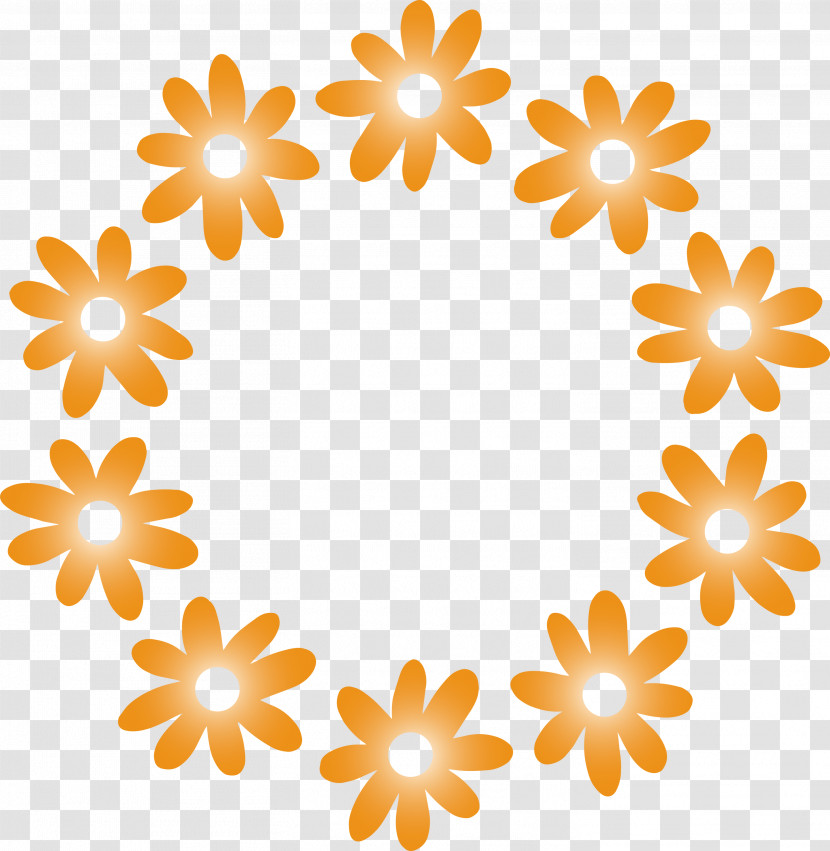 Flower Frame Floral Frame Transparent PNG