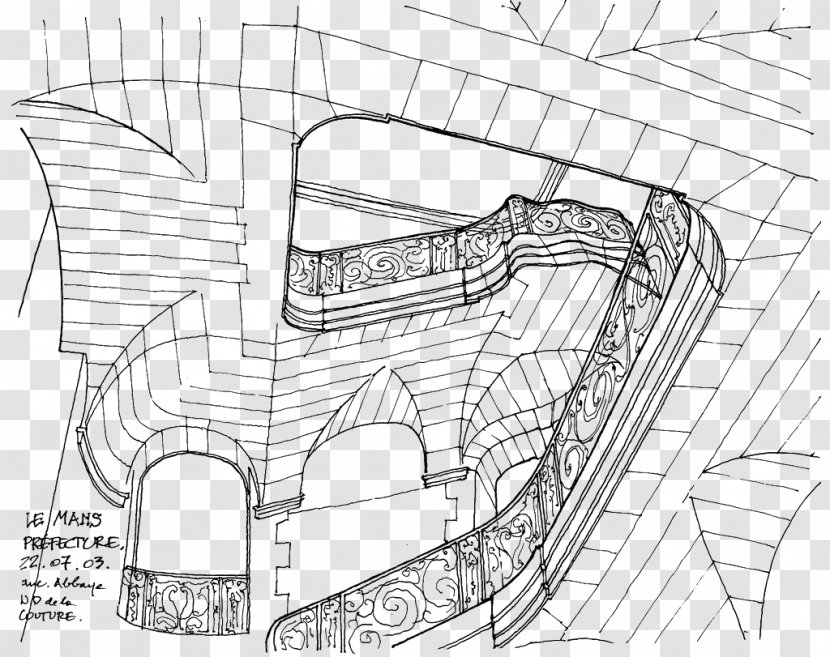 Architecture Drawing Sketch - Building Artwork Transparent PNG