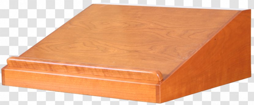 Lectern Table Standing Desk Hutch - Wooden Top Transparent PNG