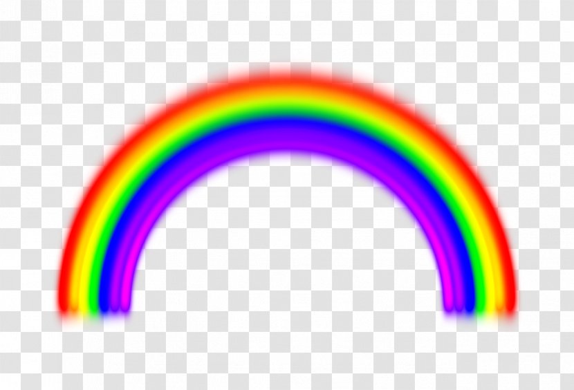 Rainbow Semicircle Clip Art - Meteorological Phenomenon Transparent PNG