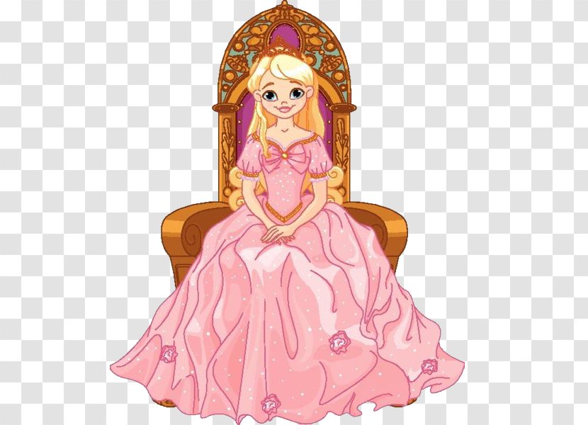 Royalty-free Stock Photography Clip Art - Frame - Sitting On A Chair, Beautiful Princess Transparent PNG