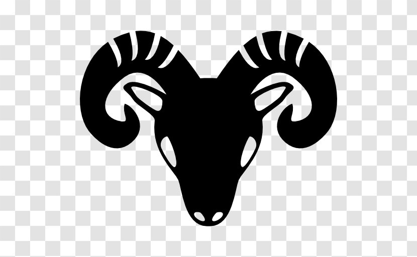 Aries Astrological Sign Horoscope Zodiac Symbol - Western Astrology - Goat Vector Transparent PNG