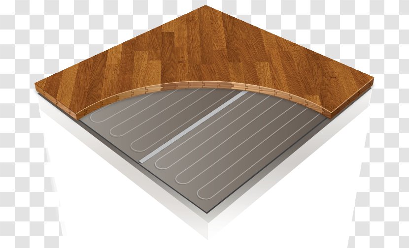 Underfloor Heating Wood Flooring Laminate Radiant System - House - Floor Price Transparent PNG