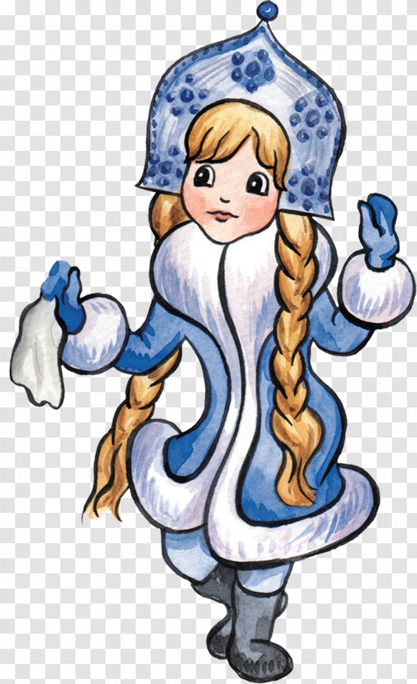 Snegurochka The Snow Maiden Ded Moroz Santa Claus - Character Transparent PNG