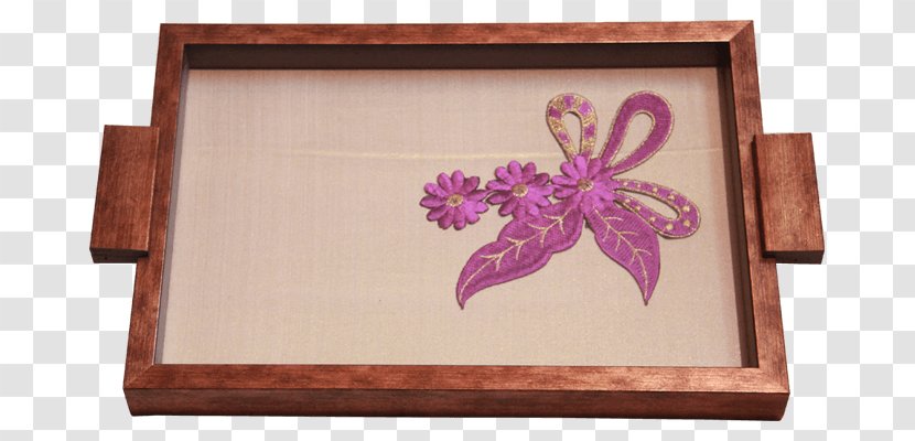 Picture Frames Rectangle - Purple - Wood Tray Transparent PNG