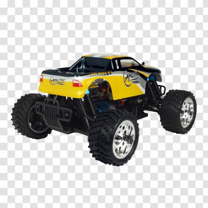 Radio-controlled Car Monster Truck Tire Model - Automotive Wheel System Transparent PNG