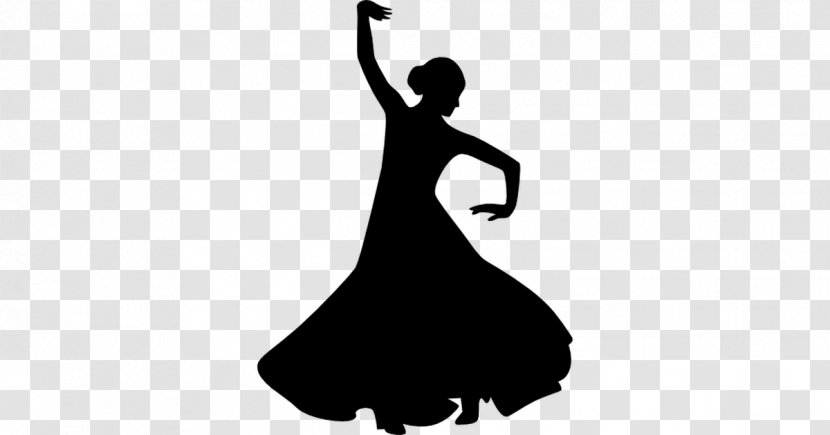 Flamenco Ballet Dancer Silhouette Transparent PNG