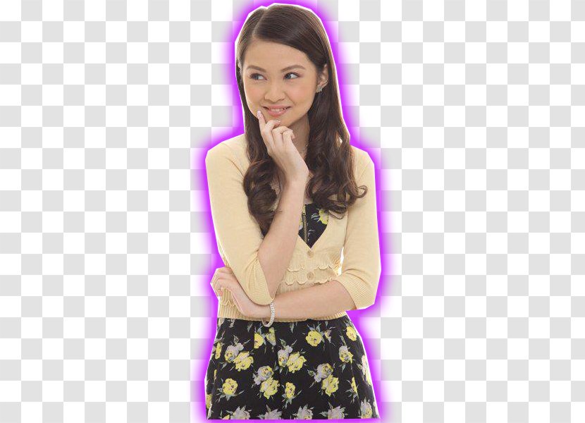 Barbie Forteza Violet Black Hair Purple Lilac - Heart Transparent PNG