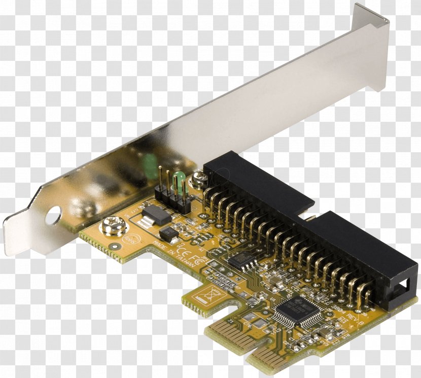 Microcontroller PCI Express Parallel ATA Network Cards & Adapters - Ata - Io Card Transparent PNG