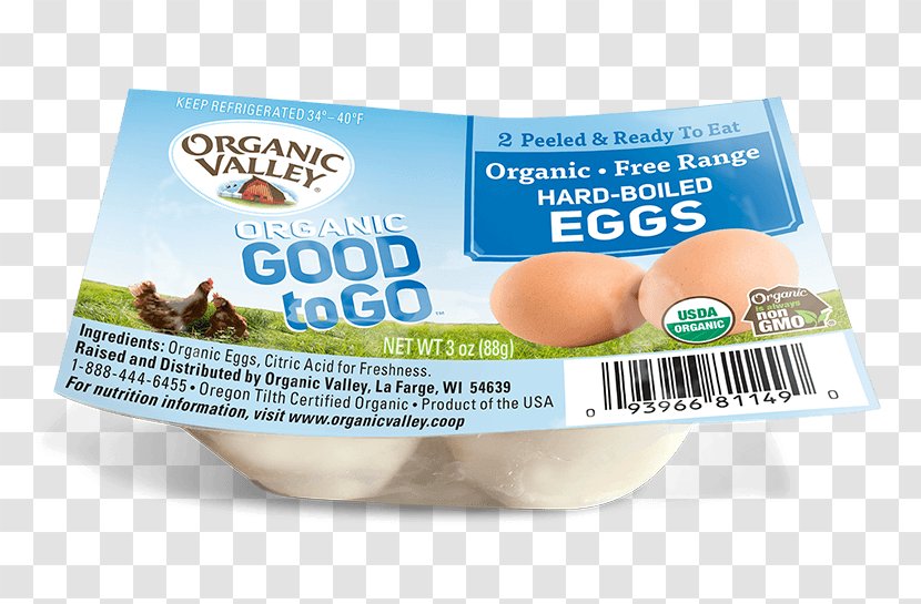 Organic Food Hard-boiled Egg Valley - Boiled - Hard Eggs Transparent PNG