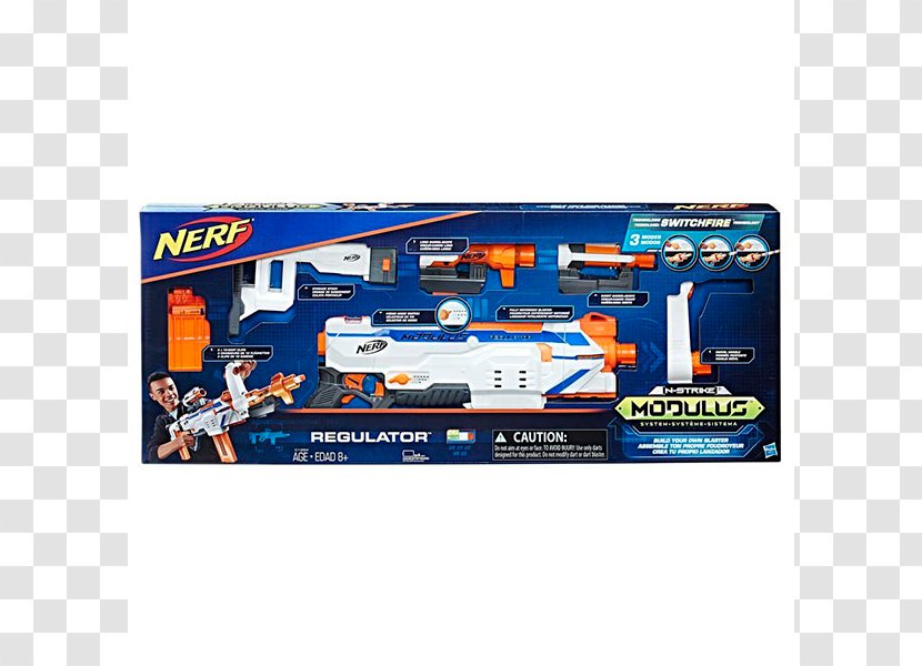 NERF N-Strike Modulus Regulator Blaster Toy Nerf - Nstrike Transparent PNG