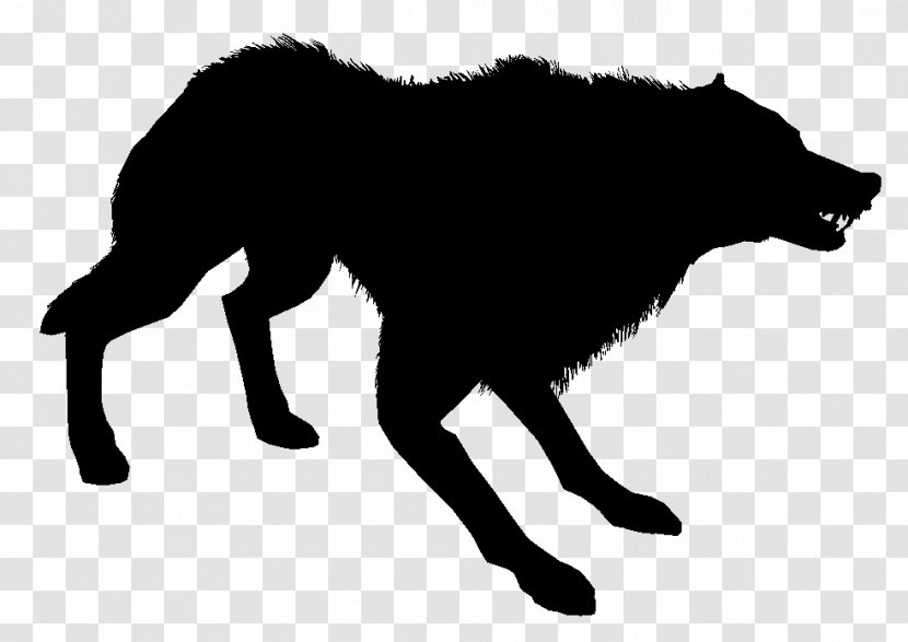 Wolf Red Fox Fauna Silhouette Font - Line Art Transparent PNG