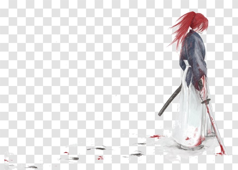 Kenshin Himura Kaoru Kamiya Rurouni HEART OF SWORD - Tree - Scar Transparent PNG