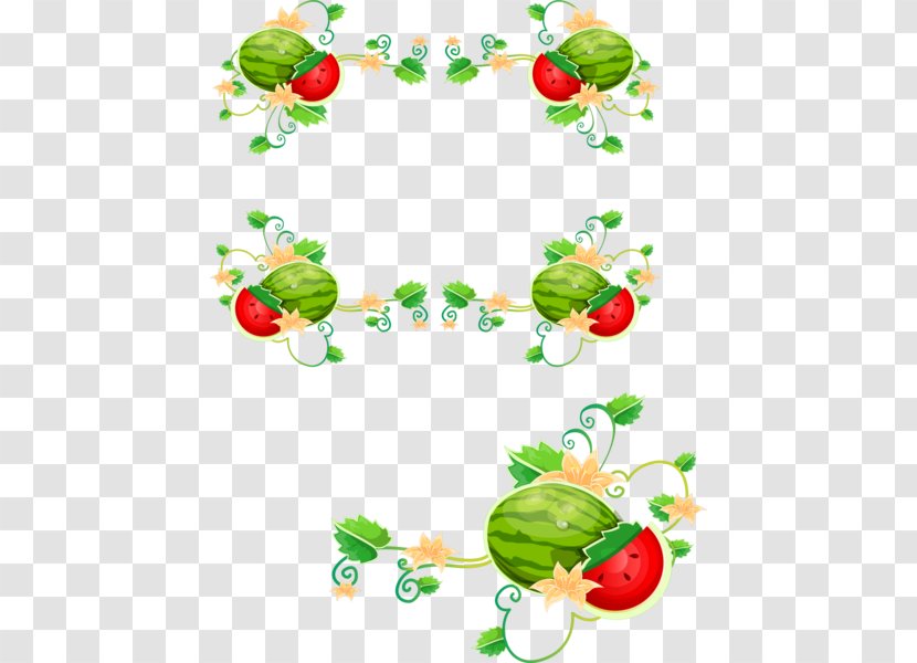 Common Grape Vine Watermelon Clip Art - Melon Transparent PNG