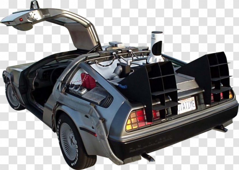 DMC DeLorean Car Marty McFly Dr. Emmett Brown Back To The Future - Dr Transparent PNG
