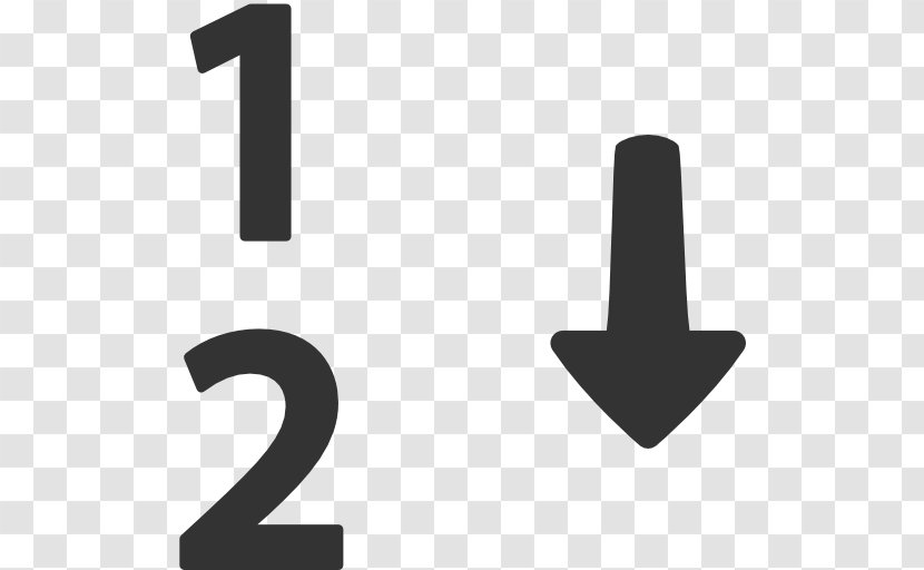 Download Sorting - Share Icon - Numeric Transparent PNG