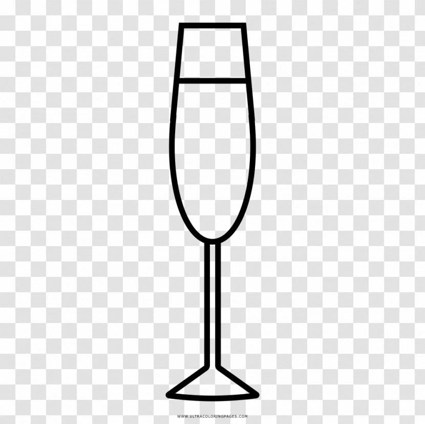 Wine Glass Champagne Drawing Stemware - Drink Transparent PNG