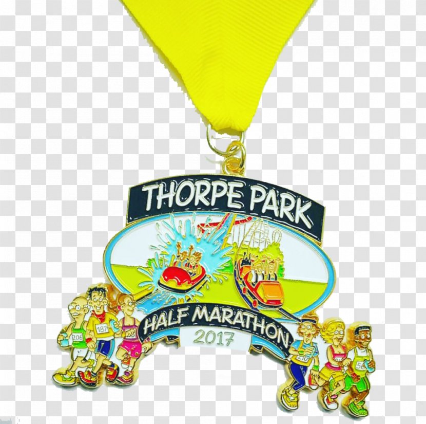Thorpe Park Half Marathon Body Jewellery Font - Jewelry Transparent PNG