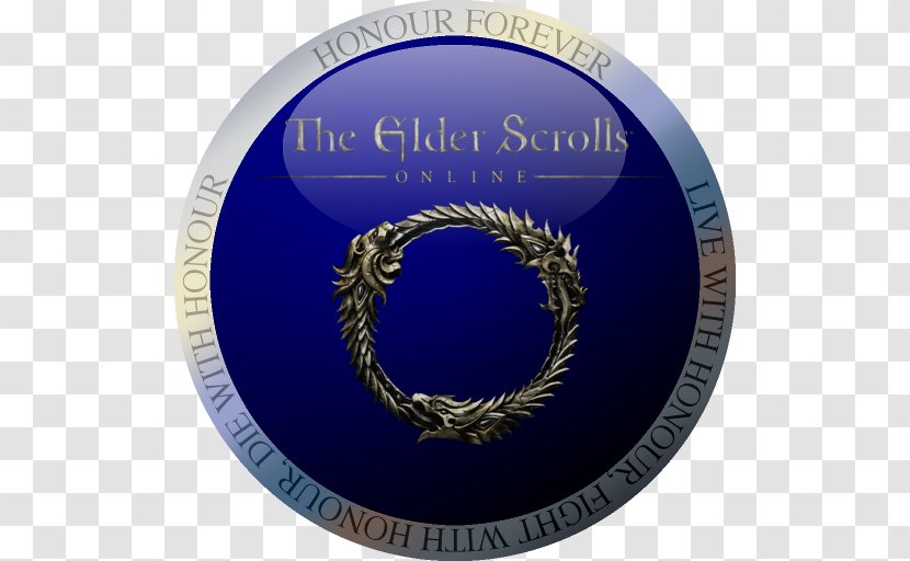 The Elder Scrolls Online Scrolls: Legends V: Skyrim Oblivion ZeniMax Studios - Emblem - Game Button Transparent PNG
