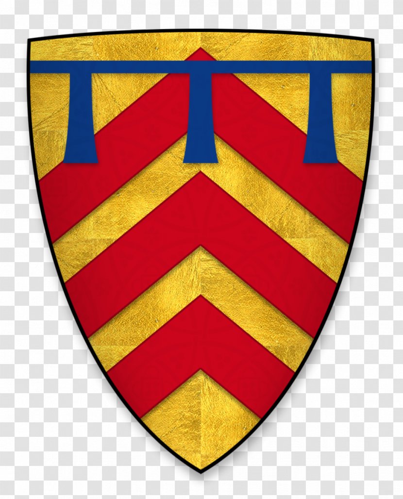 Magna Carta Coat Of Arms De Clare Warkworth Castle Baron - Crest - Robert Fitzwalter Transparent PNG